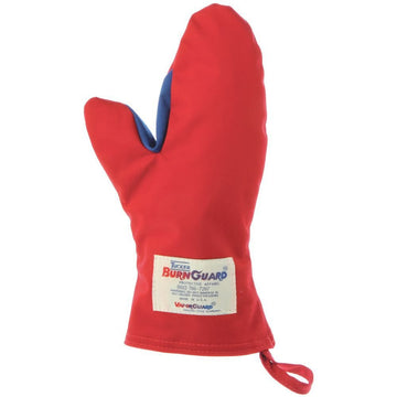 Tucker Safety BurnGuard Red Poly Cotton Oven Mitt with Liner - 12"L by TUCKER SAFETY PRODUCTS INC – polyester, cotton, Cotton Polyester, Red, Model 792266561295