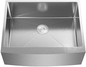 Elegant Kitchen and Bath Montgomery 27" Stainless Steel Kitchen Sink in Silver