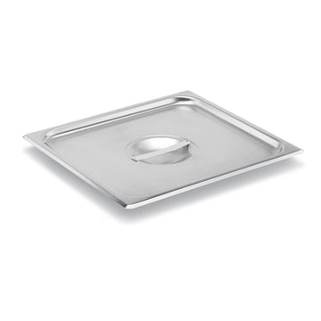 Super Pan V 2/3 Size S/S Solid Cover by Vollrath – Stainless Steel, Model ASCB602