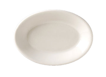Vista RE Platter by Vertex China – Large, Bone China, Bone White, Pack of 12, Model VRE-94H