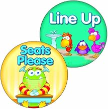 Carson Dellosa Education Line Up/Seats Please Two-Sided Decoration