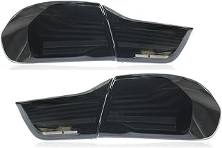 1 Pair Car Taillight Assembly Compatible for 4 Series F32 2013-2020 Tail Light F32 F33 F36 F82 F83 M4 Modified CSL Styling LED Rear Brake DRL Lamp(4pc Smoked Full Set)