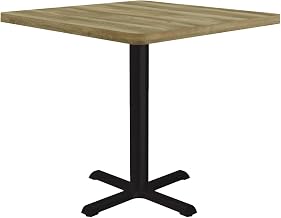 Correll Cafe and Breakroom Table with Colonial Hickory Finish BXT24S-53-09-53