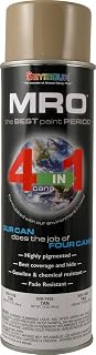 Seymour of Sycamore 620-1435 20 oz Industrial Mro High Solids Spray Paint44; Tan - Pack of 6