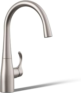 Kohler K-22034-VS Simplice(R) Bar Sink Faucet, Vibrant Stainless