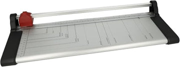 Westcott Paper Cutter A3 | Rotary Cutter Paper Cutter for up to 10 Sheets | 44 cm (16 Inches) Length Perfect for A3 and Smaller Formats | E-160001 00