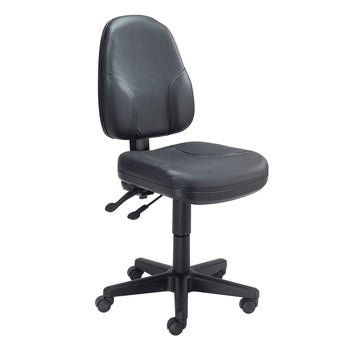 Operator Chair by Global Industrial – Plastic, Black, Model 808654