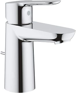GROHE 23328000 | BauEdge Basin Mixer | S | Pop-Up Waste,Silver
