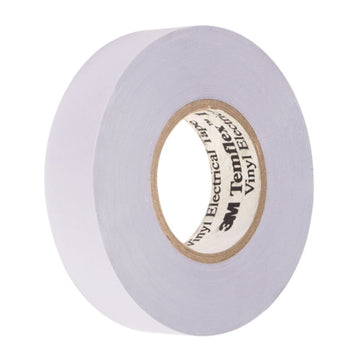 Temflex General Use Vinyl Electrical Tape by 3M – 66 feet x 0.75 inches x 7 mils, Pvc,Vinyl, White