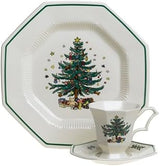 Nikko Ceramics Christmastime 12-Piece Dinnerware Set, Service for 4