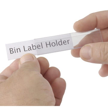 Tri-Dex Label Holder by Aigner – PVC, Clear, Model TR-0813