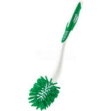 Libman Large Commercial Angled Toilet Bowl Brush - Lot of by LIBMAN COMMERCIAL – White/Green, Pack of 6, Model 1020B598772