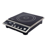 Countertop Portable 10' Induction Range by Global Solutions – Stainless Steel, Black, Model GS1681