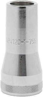 Lincoln Electric KP4120-1-75S Magnum PRO Gas Nozzle (Thread-On) Aluminum Stickout Water Cooled Nozzles .75 in, 25 pack