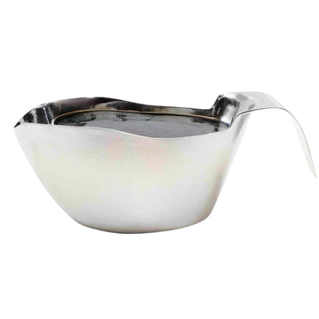 Gravy Boat by Tablecraft – 3 Ounces, 3.0 fluid_ounces, Stainless Steel, Model 9803
