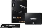 870 EVO Series 2.5" 8TB SATA III V-NAND 8.0 TB, Up to 560MB/s, Internal Solid State Drive (SSD) MZ-77E8T0BW