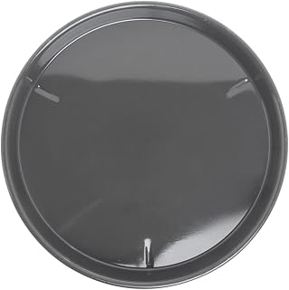 Chicago Metallic BĀKALON Deep Dish Pizza Pan, 10" dia. x 1-1/2" deep | 10" dia. x 1-1/2" deep, nestable, embossed feet, hand wash only, 14 gauge hardcoat anodized aluminum, pre-seasoned