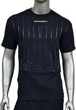 Paragon Cooling Shirt, Paragon, Kink Free Water Tubing, Right Side Exit, Cotton, Short Sleeve, Black, 3X-Large, Each