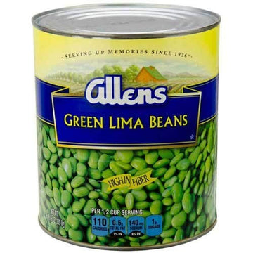Allens Green Lima Beans by Allens Naturally – 12.38 x 18.5 x 7.19 inches, Pack of 6, Model 2003578