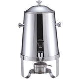 Coffee Urn Stainless 2.3 Gallon by HUBERT – 2.3 gallons, Stainless Steel, Silver, Model 10802