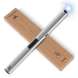 Rechargeable Electric Candle Lighter by TIKETT – Silver, Model TK8 Silver