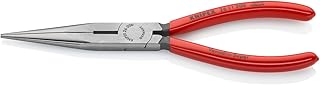 KNIPEX 26 11 200 Long Nose Pliers With Cutter 8-Inch