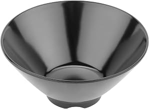 G.E.T. 0180-BK, Black Elegance Collection, Black 8 oz. Melamine Bowls (Pack of 12)