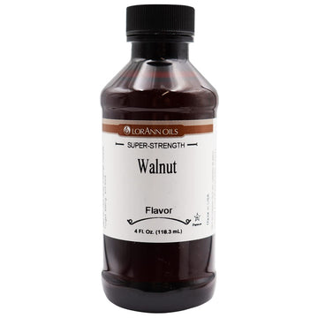 LorAnn Walnut SS Flavor (formally black walnut) by LorAnn Oils – 4 ounce, Cream to Light Brown, Model 0200-0800