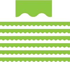 Teacher Created Resources Lime Scalloped Border Trim, 35 Feet Per Pack, 6 Packs