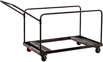 Global Industrial Multi-Use Table Transport Dolly Cart, 10 Table Capacity