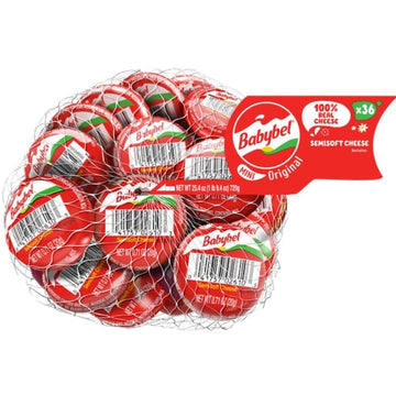 Original Semisoft Snack Cheese 36 ct. by Babybel – 25.4 Ounce (Pack of 1)