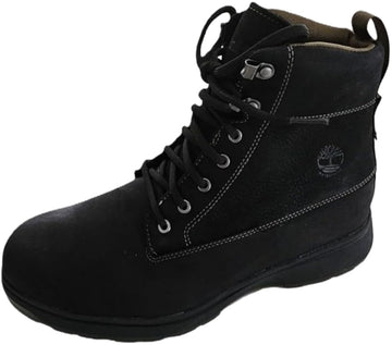 Men's Atwells Ave Wp Ankle Boot by Timberland – 12, Leather, Jet Black