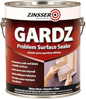 8-Pack of 1 gal Zinsser 02301 Clear Gardz Water-Based Problem Surface Sealer