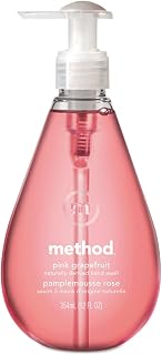 Method Gel Hand Soap, Pink Grapefruit, 12 oz. (Pack of 1)