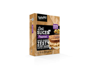 Peppered Deli Slice by Tofurky – 5.5 Ounce (Pack of 6), Pack of 6, Model 10544