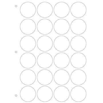 FIFO Plain White Bottle Labels by FRANKE KINDRED CANADA LTD – Paper, White, Pack of 24, Model 8010-010