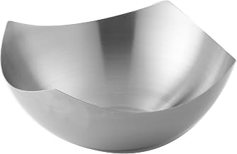 American Metalcraft SB5 SB7 Stainless Steel Squound Solid Bowl, Silver, 67-Ounces