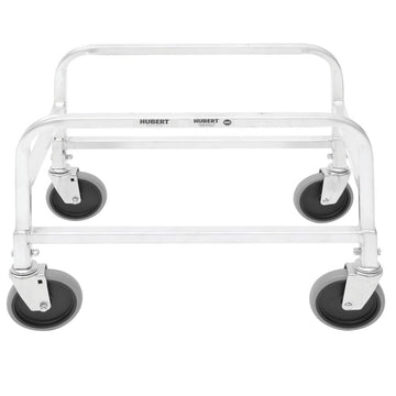 Lug Dolly Aluminum - 25" L x 16 3/4 W x 18 13/20 H by HUBERT – Aluminum, Silver, Model CA261