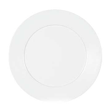 11" Round Melamine Dinner Plate by CAL-MIL – 11 inch, Melamine, White, Model 22446-11-15