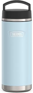 THERMOS ICON SERIES Stainless Steel Water Bottle with Screw Top Lid - 32 Ounce, Glacier - Vacuum Insulated Water Bottle with Lid