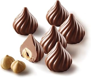 Silikomart SCG28 Silicone Mould for Choco Flame Chocolates, Non-Stick, 15 Chocolates, Pack of 1 Mould for Sweets, Easy Choc 3D, Ø 27 h 28 mm, Made in Italy