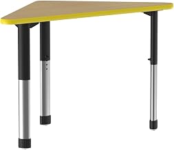 Correll Collaborative Desk with Fusion Maple Finish AD3041-WING-16-09-38