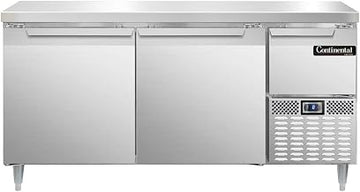 DLFA68-SS Designer Line Freezer Base Worktop Unit, 68" W, Full Stainless