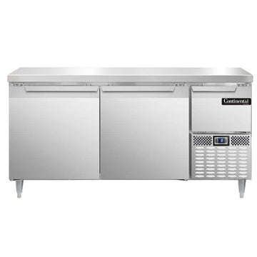 Designer Line Freezer Base Worktop Unit by Continental Refrigerator – Model DLFA68-SS