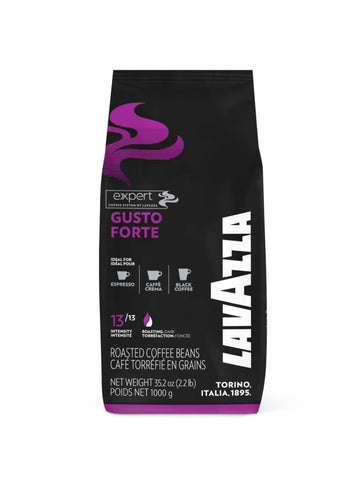 Gusto Forte Espresso Beans 2.2 lbs by Lavazza – 35.27 Ounce (Pack of 1), Model BOA-ACB-YRP