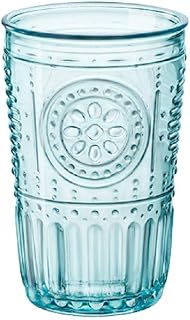 Bormioli Rocco Romantic Tumbler - 10.25 oz Light Blue, Set of 4