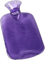 Hot Water Bottle Bag Hotpack for Pain Relief from Headaches, Cramps, Arthritis, Back Pain, Sore Muscles(Color:Transparent Maca Purple,Size:3000ML)