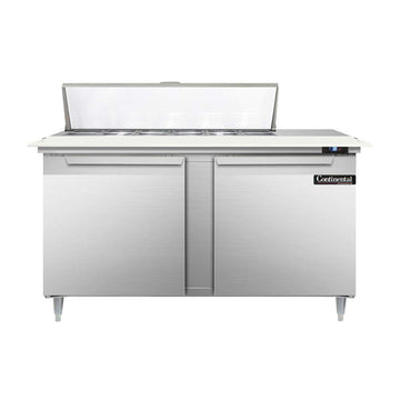 Designer Line Sandwich Unit by Continental Refrigerator – Metallic, Model DL60-12C