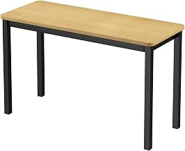 Correll Lab Table with Fusion Maple and Black Finish LT2460-16-09-16