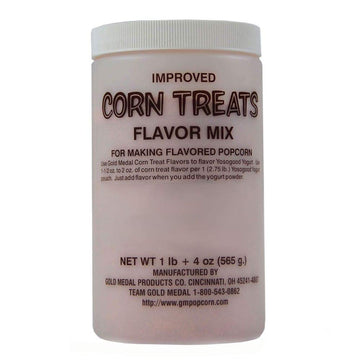 Birthday Cake Candy Glaze Corn Treat Mix by Gold Medal – 22.4 Fl Oz